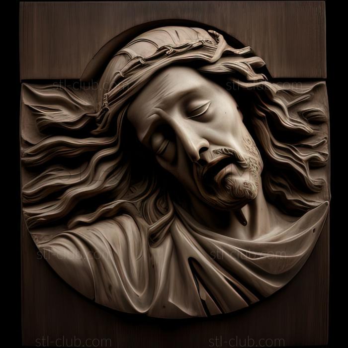 3D model st jesus (STL)